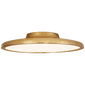 Dot 16" Flush Mount in Natural Brass