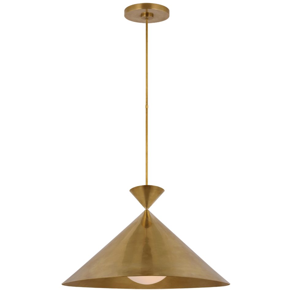 Orsay Grande Pendant, a premium Pendant light by Visual Comfort & Co. Close - up image of its design.