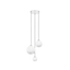 Glossy Chrome / Білий затінений / G9