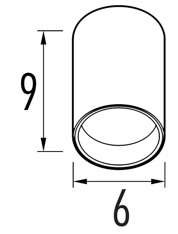 Стельовий спот Pop 07 Flush Mount Креслення