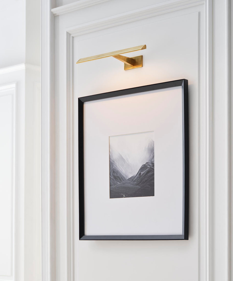 Petrel 18" Picture Light, a premium Picture light by Visual Comfort. Close - up image of its design.