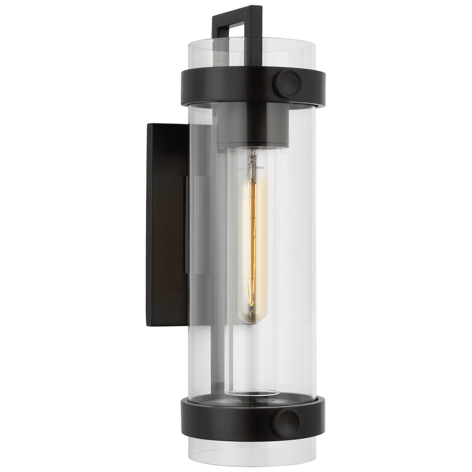 Kears Small Bracketed Wall Light, a premium Wall light by Visual Comfort & Co. Close - up image of its design.