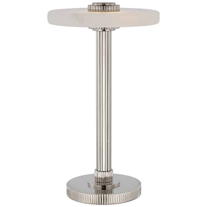 Aran 9" Rechargeable Accent Lamp, a premium Decorative light by VCGallery Italy. Close - up image of its design.