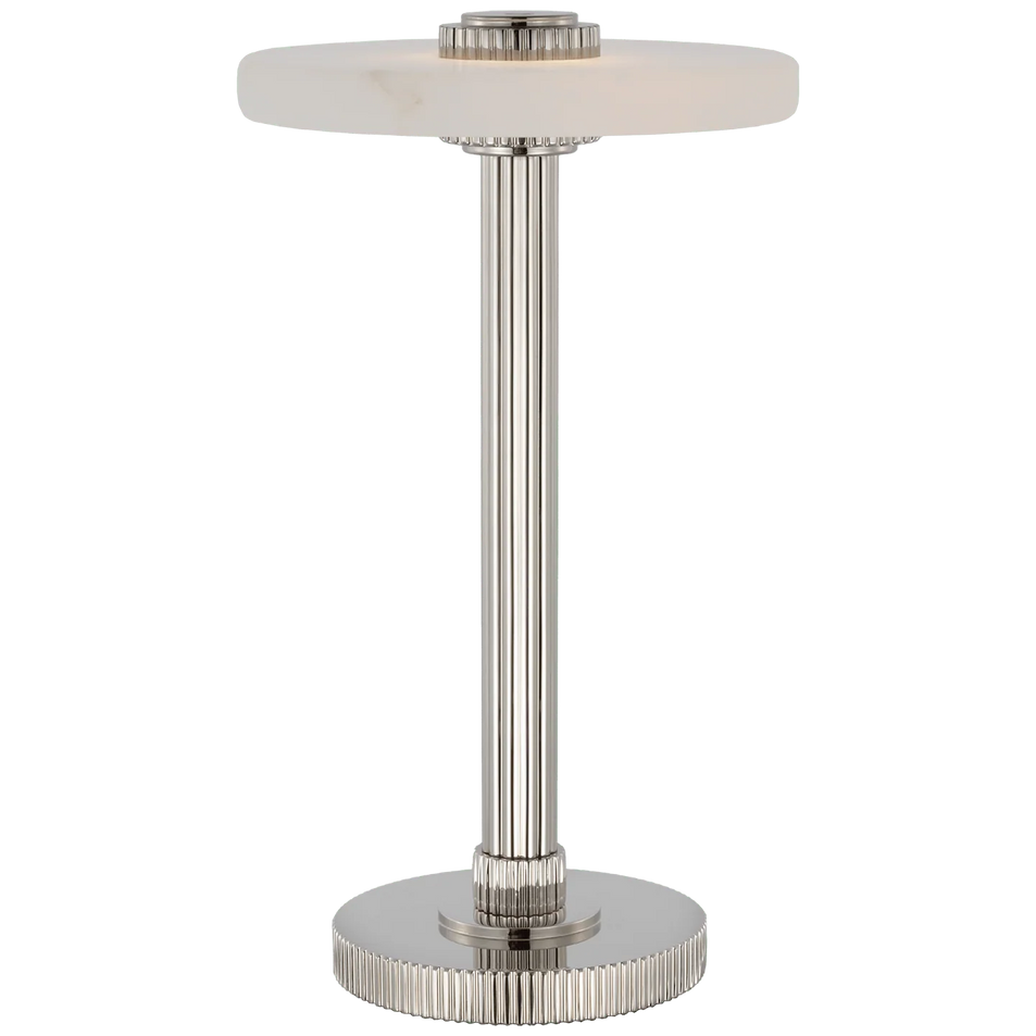 Aran 9" Rechargeable Accent Lamp, a premium Decorative light by VCGallery Italy. Close - up image of its design.