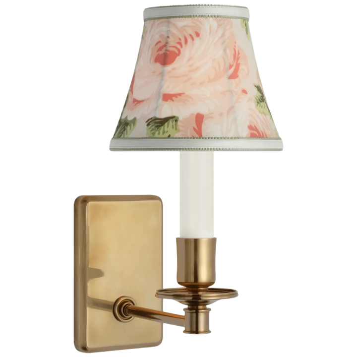 Tara Small Sconce, a premium Decorative light by Visual Comfort & Co. Close - up image of its design.
