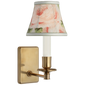 Tara Small Sconce, a premium Decorative light by Visual Comfort & Co. Close - up image of its design.