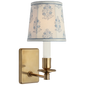 Tara Small Sconce, a premium Decorative light by Visual Comfort & Co. Close - up image of its design.