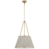 Hand-Rubbed Antique Brass / Блакитна смужка в складку Charee