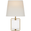 Crystal and Hand-Rubbed Antique Brass / Лляний щит
