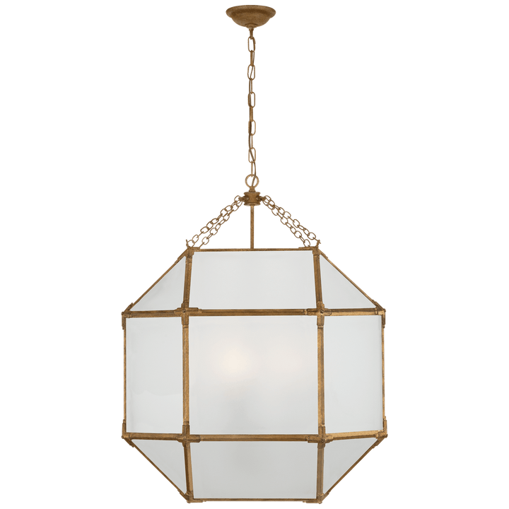 Morris Large Lantern, a premium Lantern light by VCGallery Italy. Close - up image of its design.