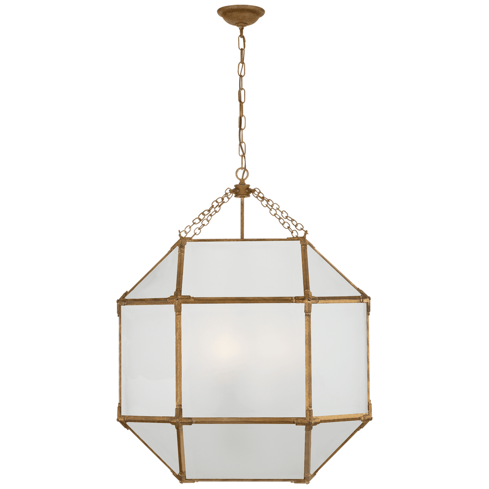 Morris Large Lantern, a premium Lantern light by VCGallery Italy. Close - up image of its design.