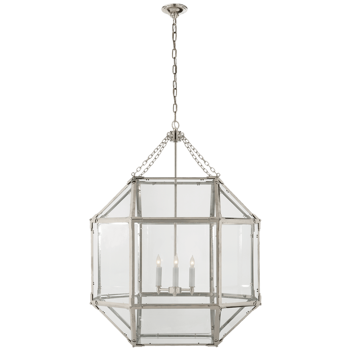 Morris Large Lantern, a premium Lantern light by VCGallery Italy. Close - up image of its design.