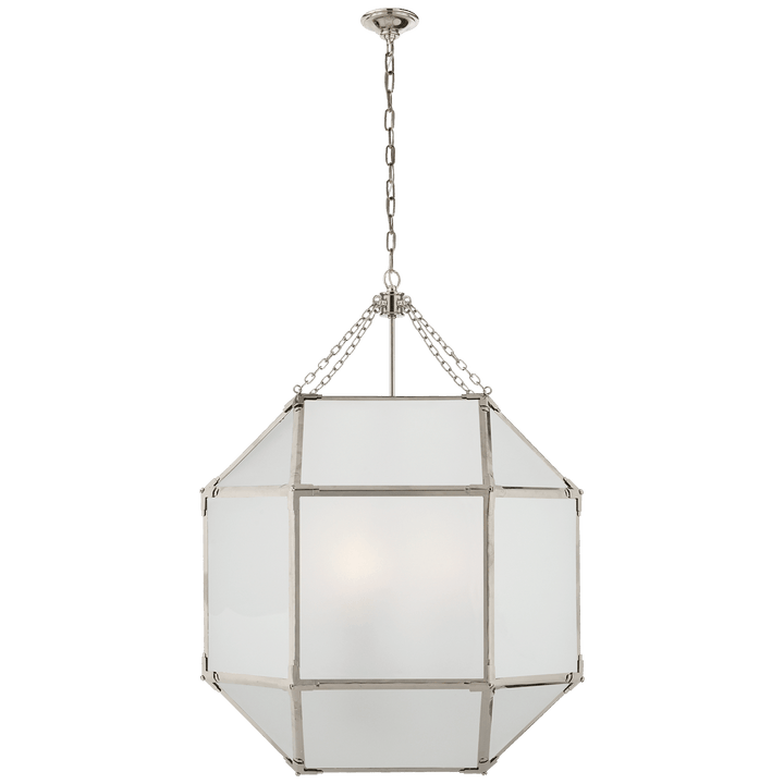 Morris Large Lantern, a premium Lantern light by VCGallery Italy. Close - up image of its design.