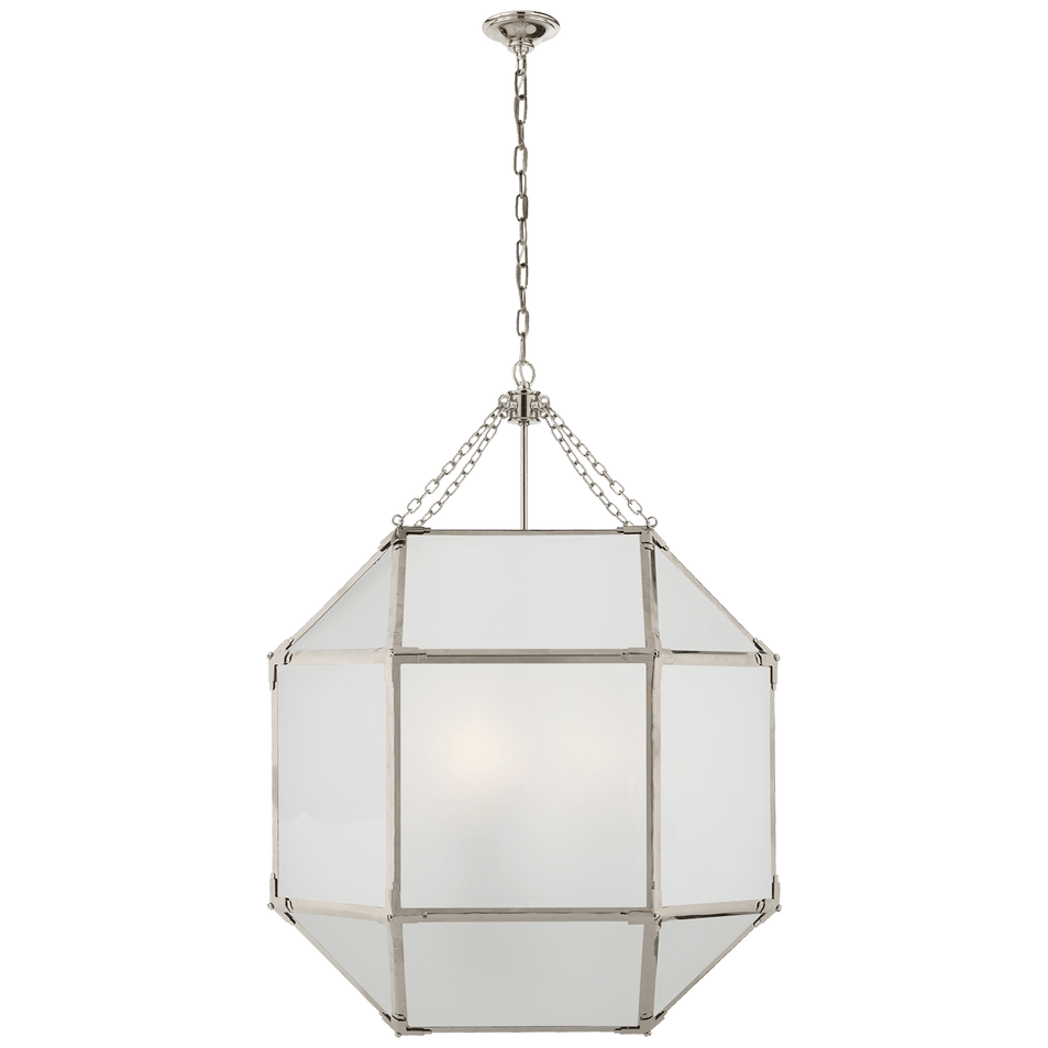 Morris Large Lantern, a premium Lantern light by VCGallery Italy. Close - up image of its design.