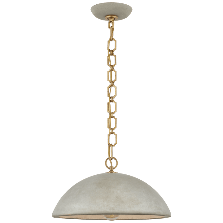 Elliot Large Pendant in Portland Gray