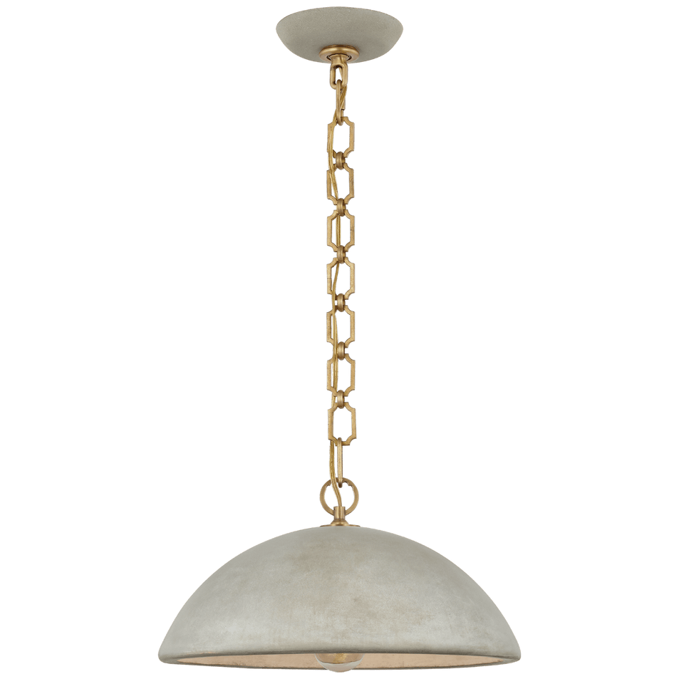Elliot Large Pendant in Portland Gray