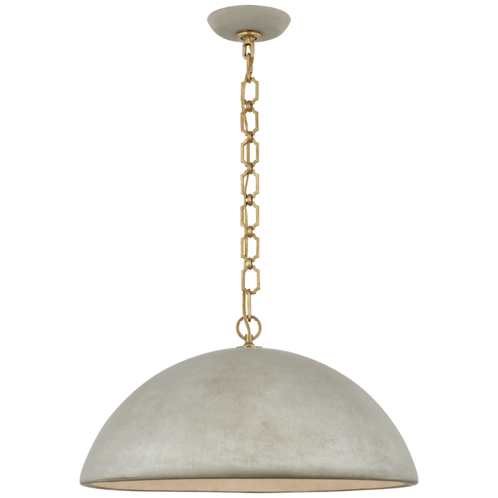 Elliot Extra Large Pendant in Portland Gray