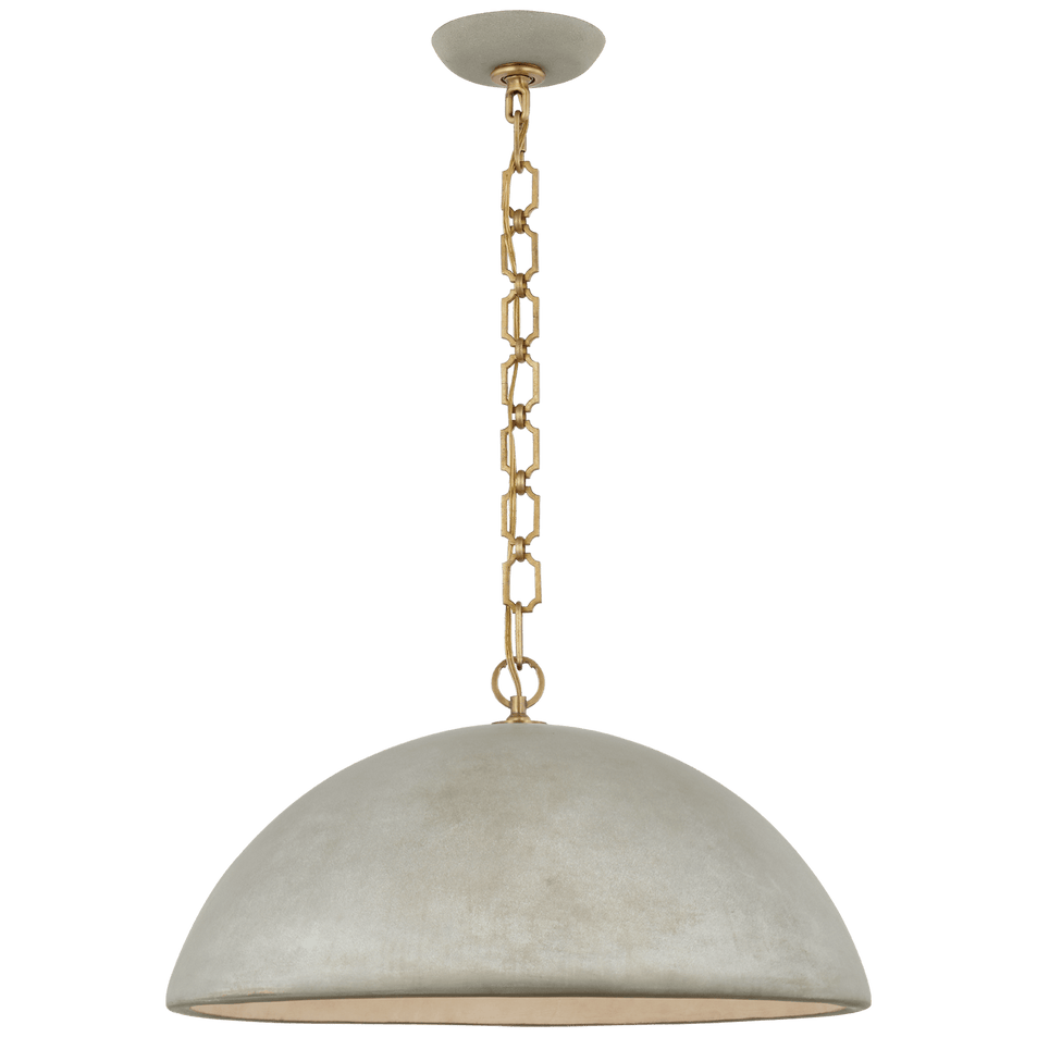 Elliot Extra Large Pendant in Portland Gray