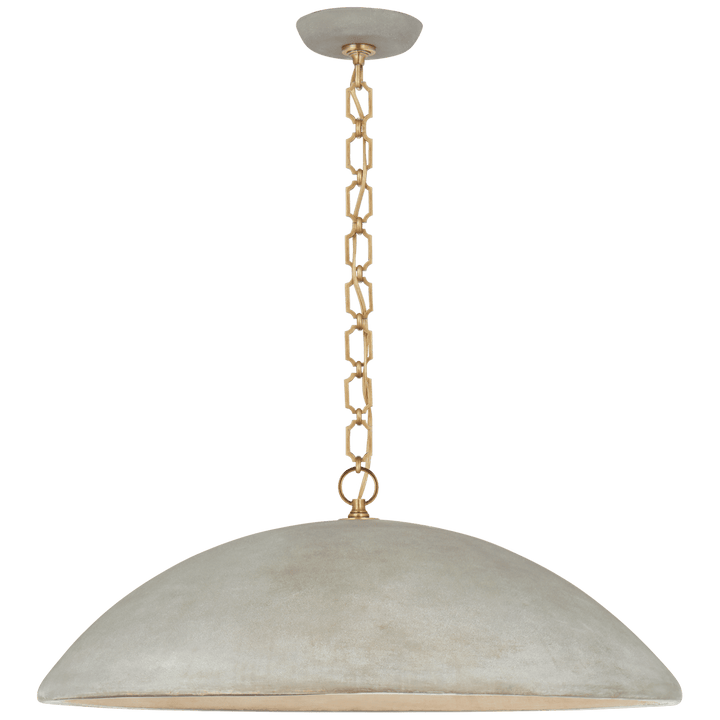 Elliot Grande Pendant in Portland Gray