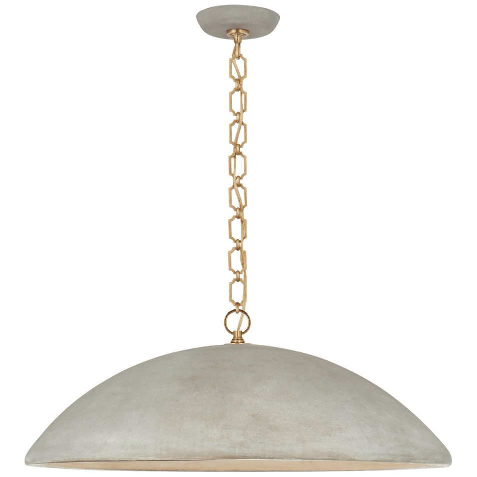 Elliot Grande Pendant in Portland Gray