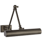 Cabinet Maker 12" Double Library Light in Bronze