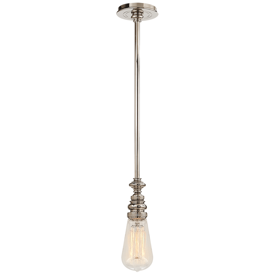 Boston Pendant, a premium Pendant light by Visual Comfort & Co. Close - up image of its design.