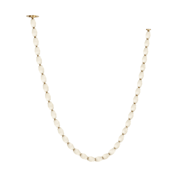Collier Alabaster 108 Chandelier, a premium Chandelier light by Visual Comfort & Co. Close - up image of its design.