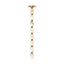 Hand-Rubbed Antique Brass with Alabaster / Alabaster / 2700К