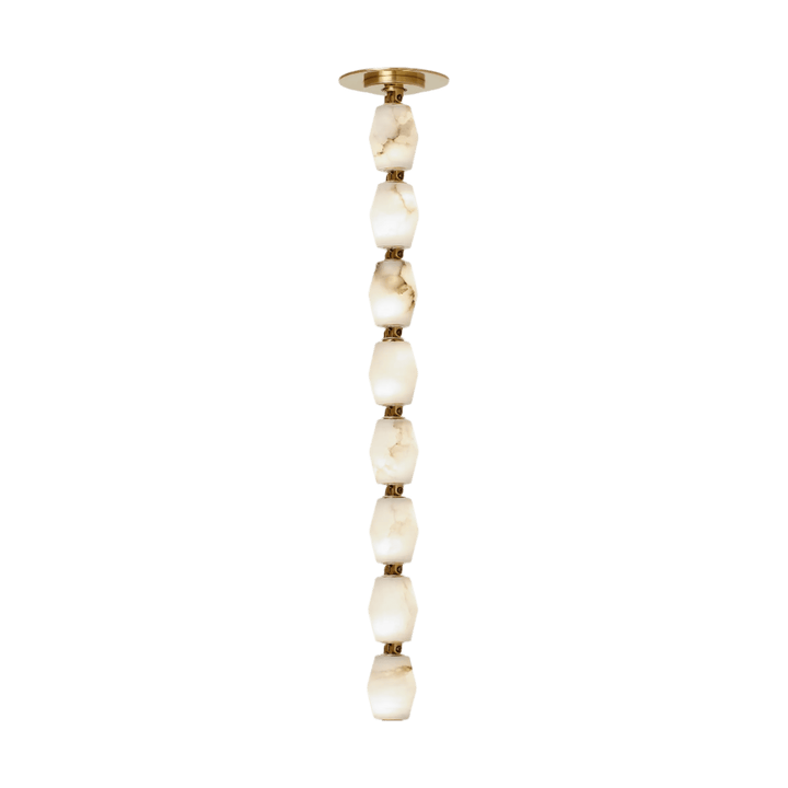 Collier Alabaster 24 Pendant, a premium Pendant light by Visual Comfort & Co. Close - up image of its design.