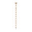 Hand-Rubbed Antique Brass with Alabaster / Alabaster / 2700К