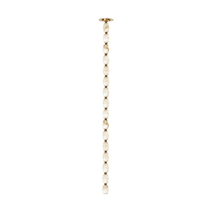Collier Alabaster 48 Pendant, a premium Pendant light by Visual Comfort & Co. Close - up image of its design.