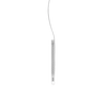 Glossy Black Nickel / Кришталеве скло в смужку / G9