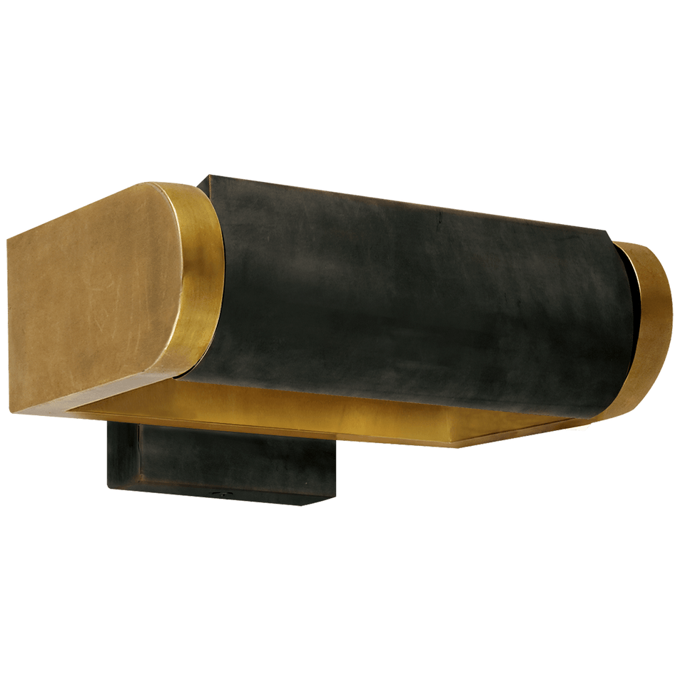 David 7" Art Light, a premium Picture light by VCGallery Italy. Close - up image of its design.