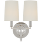 Elkins Double Sconce, a premium Decorative light by Visual Comfort & Co. Close - up image of its design.