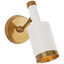 Hand-Rubbed Antique Brass and White