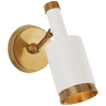 Hand-Rubbed Antique Brass and White