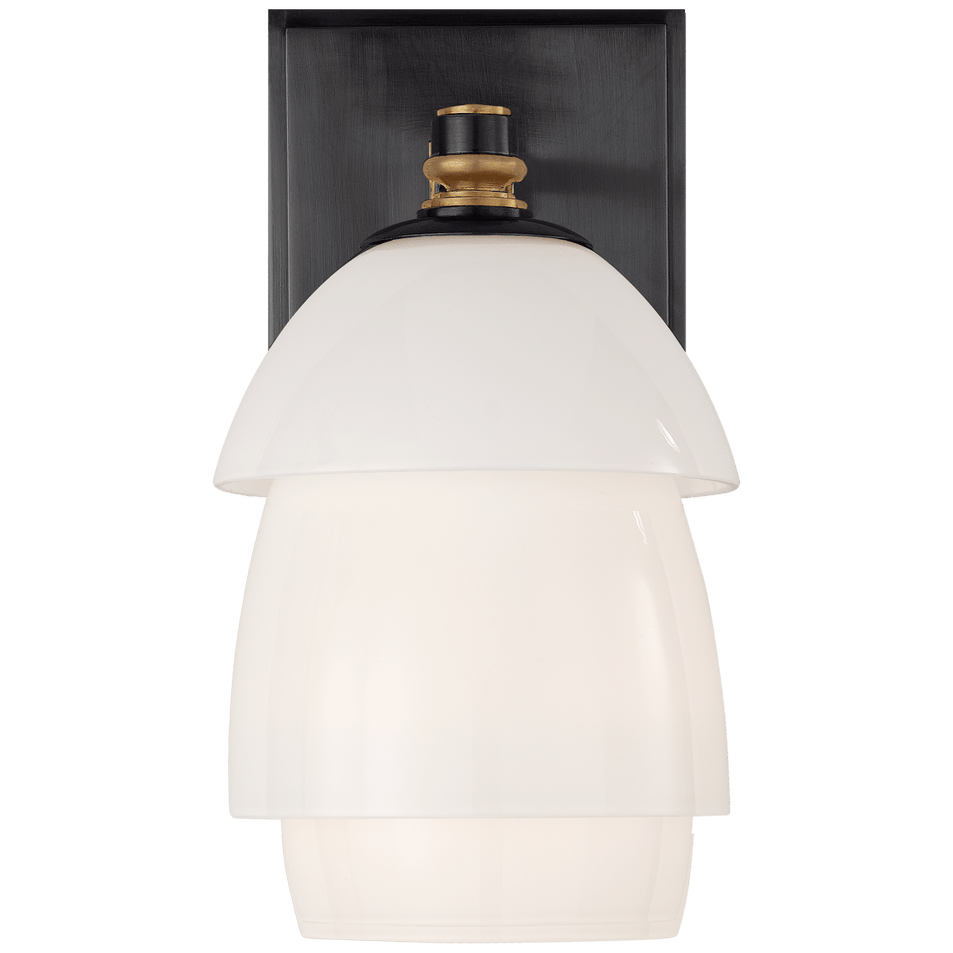 Whitman Small Sconce, a premium Decorative light by VCGallery Italy. Close - up image of its design.