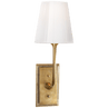 Hand-Rubbed Antique Brass / Біле скло