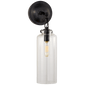 Katie Small Cylinder Sconce, a premium Bath light by VCGallery Italy. Close - up image of its design.