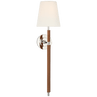 Polished Nickel and Natural Leather / Льон
