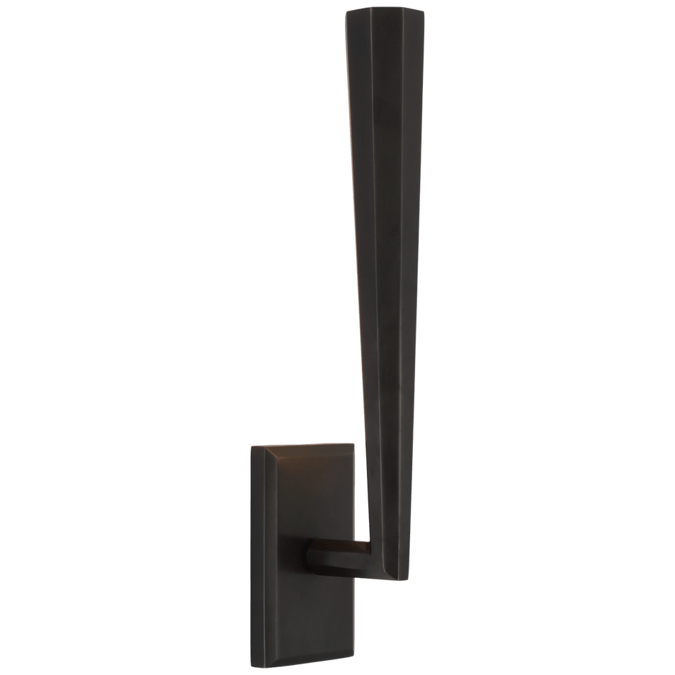 Galahad Single Sconce in Bronze