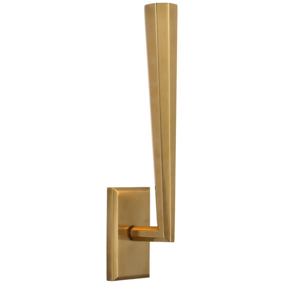 Galahad Single Sconce in Hand-Rubbed Antique Brass