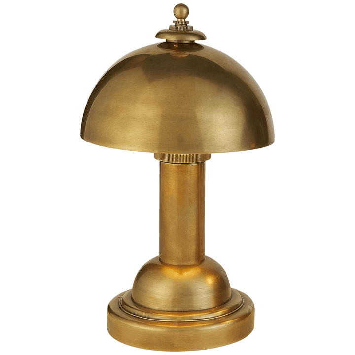 Totie Task Lamp in Hand-Rubbed Antique Brass