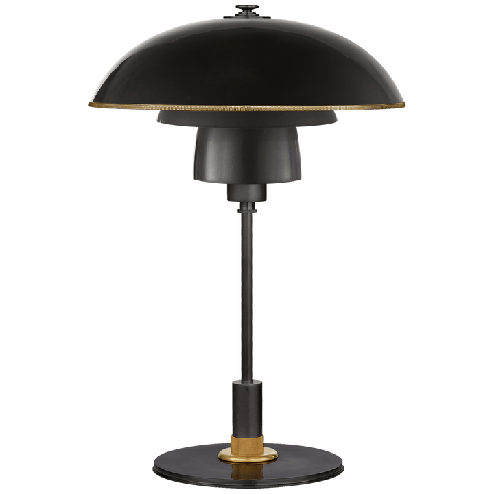 Whitman Desk Lamp, a premium Decorative light by VCGallery Italy. Close - up image of its design.