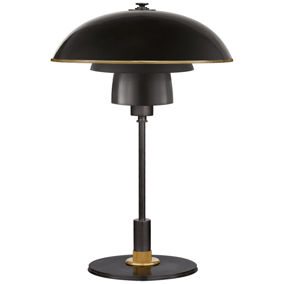 Whitman Desk Lamp, a premium Decorative light by VCGallery Italy. Close - up image of its design.