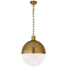 Hand-Rubbed Antique Brass / Біле скло