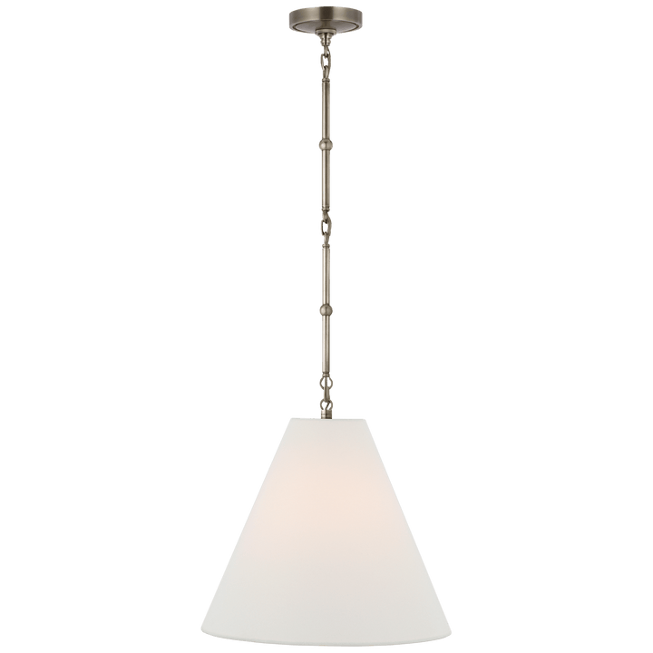 Goodman Small Hanging Light, a premium Pendant light by Visual Comfort & Co. Close - up image of its design.