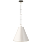 Goodman Small Hanging Light, a premium Pendant light by Visual Comfort & Co. Close - up image of its design.