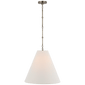 Goodman Medium Hanging Light, a premium Pendant light by Visual Comfort & Co. Close - up image of its design.