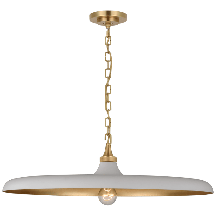 Piatto Large Pendant, a premium Pendant light by VCGallery Italy. Close - up image of its design.